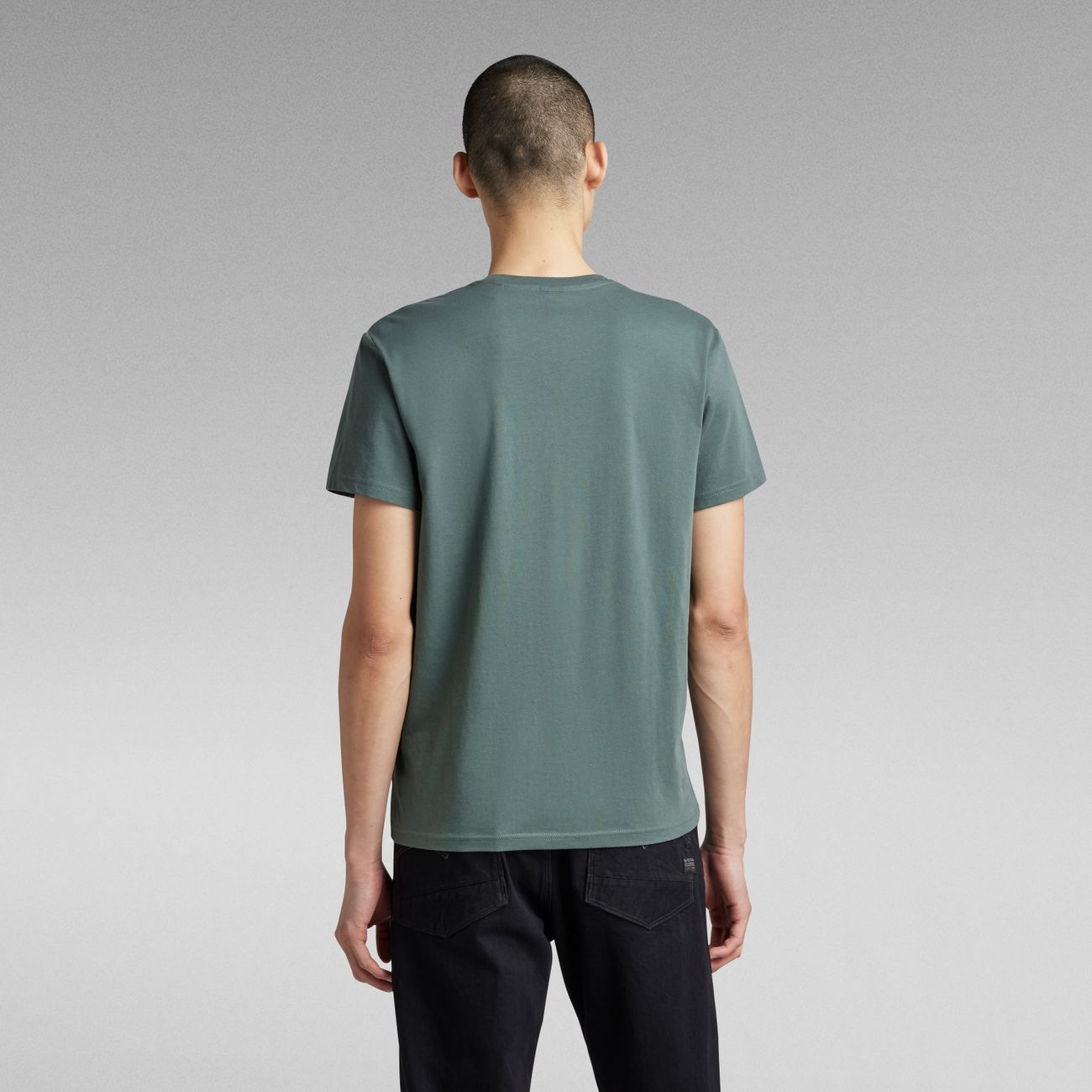 G-STAR RAW DENIM HOLORN R T Herren T-Shirt - G-Star Raw Denim - SAGATOO - 8720346856636